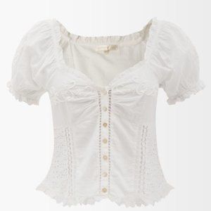 LoveShackFancy Bryant Top 6 NWT